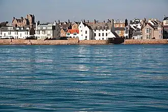 Blick auf die Küste von Elie and Earlsferry