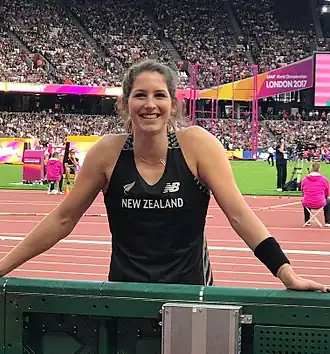 Eliza McCartney erreichte Rang&nbsp;neun