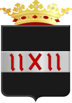 Wappen des Ortes Ellewoutsdijk