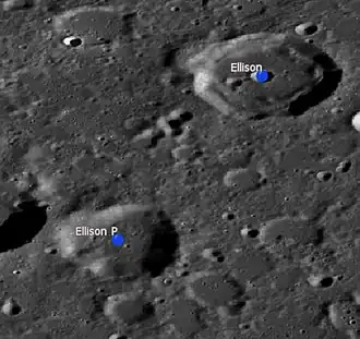 NASA, Ellison und sein Nebenkrater