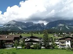 Östlicher Teil des Dorfes