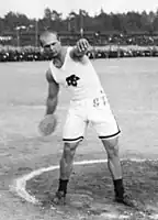 Elmer Niklander, Silber und Bronze 1912; Olympiasieg 1920 im Diskuswurf