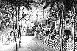 Elysium im Keller des alten Annahofes um 1840