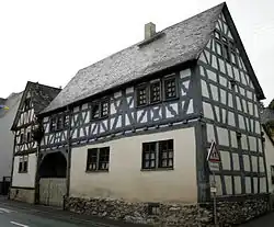 Wohnhaus, erbaut um 1700, an der Pfortenstraße