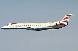 Embraer ERJ 145 der BA Connect