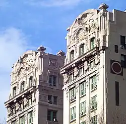 Turmspitzen von 49 Chambers