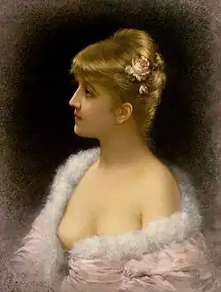 Mädchenporträt, 1887