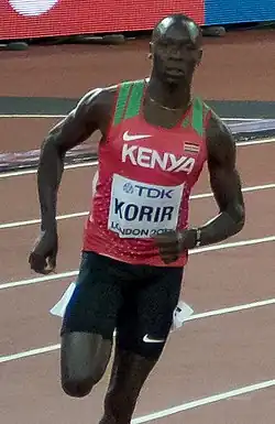 Weltmeister Emmanuel&nbsp;Korir