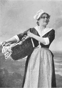 Emmy Remolt als Jo in Hermann Hejermanns „Hoffnung“, 1904.