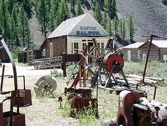 Empire Saloon im Freilichtmuseum Custer, 2006