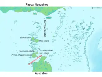 Endeavour-Straße (rot)