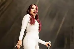 Sängerin Nastassja Giulia