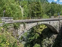 Engstlenalpbrücke am Eingang zum Gental