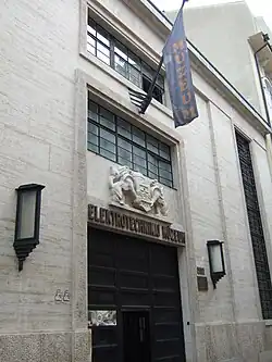 Portal des Elektrotechnischen Museums, Budapest