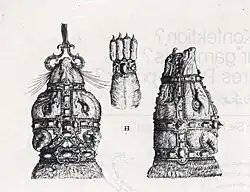 Entwurf zum Schmuck eines Flohpelzes (E.&nbsp;Hornack)