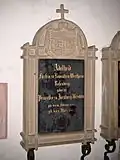 Epitaph Fürstin Adelheid zu Isenburg-Birstein, 1. Gattin des Fürsten Karl Heinrich