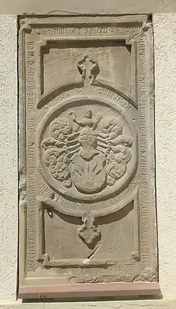 Epitaph des Forstmeisters Conrad Minner von Rietenau