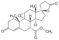 Strukturformel von Eplerenon