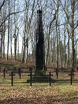 Grabstele Carl Friedrich Stumms in Neunkirchen, Sinnerthaler Weg