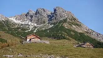 Erichhütte mit der Taghaube