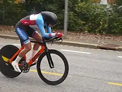 Erin Attwell bei den Straßenradsport-Weltmeisterschaften 2017