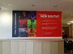 Erläuterungsschild der Ausstellung