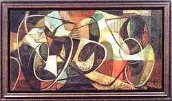 Ernest Freed, Abstract Composition, 1948