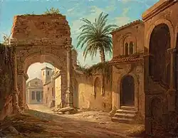 Klosterkirche auf dem Aventin in Rom