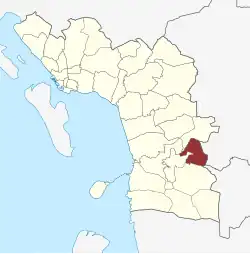 Lage des Obbekær Sogn in der Esbjerg Kommune