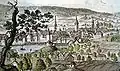 Zürich vom Burghölzli aus; 21. Januar 1783
