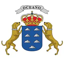 Wappen ab 14.08.1990 gemäß Dekret 157/1990[5]