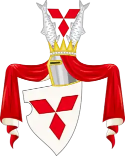 Andere Version des Stammwappens