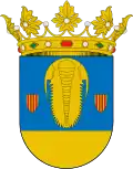 Trilobit im Wappen der Gemeinde Murero, Spanien
