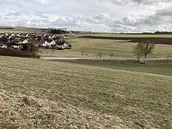 Eseltal unterhalb des Hochwasserrückhaltebeckens (2022)