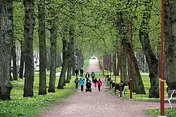 Die Esplanaden verbinden das West- und Ostufer Mariehamns.