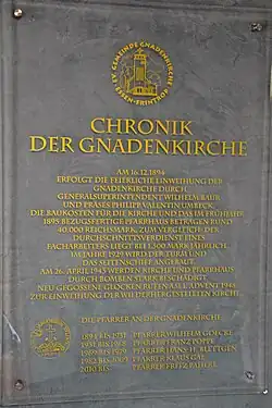 Gedenktafel