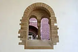 Romanisches Fenster der St.-Ludgerus-Kirche