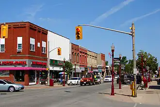 Innenstadtbereich von Essex