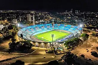 Das Estadio Centenario in Montevideo (2021)