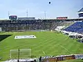 Der Innenraum des Stadions (vor dem Umbau) vor dem Spiel des Puebla FC gegen Atlas Guadalajara am 1. März 2009.