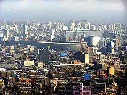 Die Anlage vom Cerro San Cristóbal fotografiert