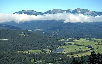 Estergebirge von Südosten