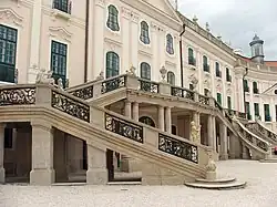 Zweiarmige Prunktreppe