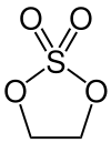 Strukturformel von Ethylensulfat