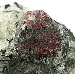 Eudialyt mit Aegirin, Juksporr