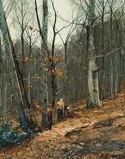 Die Reisigsammlerinnen, 1892