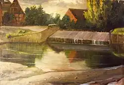 Altes Elsterwehr (1901)