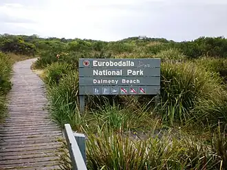 Eurobodalla-Nationalpark bei Dalmeny