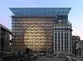 Europagebäude, Brüssel, erbaut 2008–2016 (Architekten Philippe Samyn and Partners)