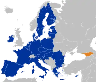 Georgien und die EU in Europa